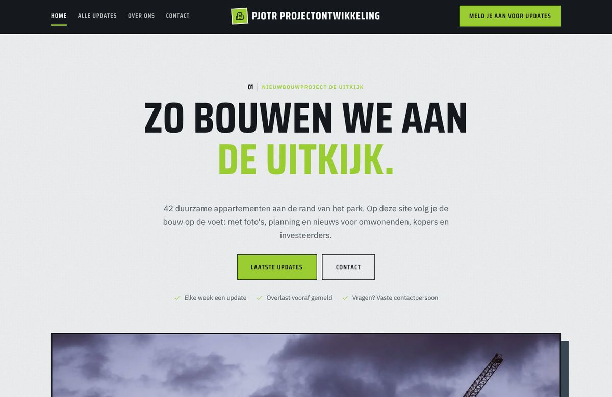 Pjotr Projectontwikkelaar — Voorbeeld 2